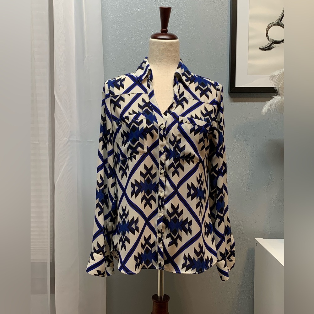 Express Portofino Blouse Size Small